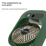 View details for Air Conditioning Fan Desk Misting Fan Air Cooler Cooling USB Rechargeable Humidifier Portable Spray Fan With 3 Wind Speeds Mist Fan For Home Air Conditioning Fan Desk Misting Fan Air Cooler Cooling USB Rechargeable Humidifier Portable Spr