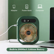 View details for Air Conditioning Fan Desk Misting Fan Air Cooler Cooling USB Rechargeable Humidifier Portable Spray Fan With 3 Wind Speeds Mist Fan For Home Air Conditioning Fan Desk Misting Fan Air Cooler Cooling USB Rechargeable Humidifier Portable Spr
