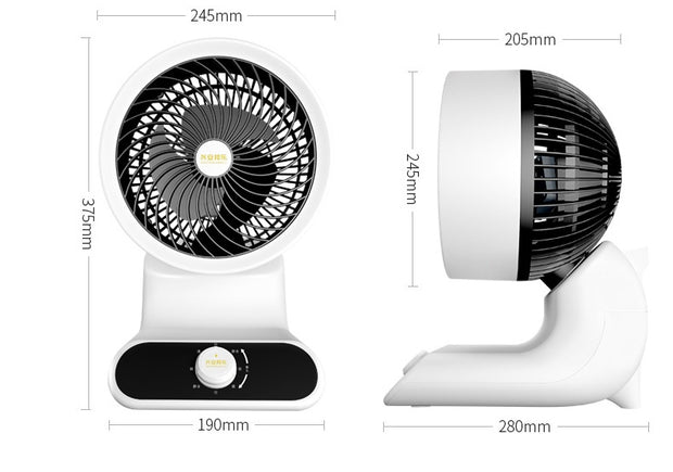 360-degree Rotating Air Circulation Fan Creative New Technology Turbine