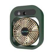 View details for Air Conditioning Fan Desk Misting Fan Air Cooler Cooling USB Rechargeable Humidifier Portable Spray Fan With 3 Wind Speeds Mist Fan For Home Air Conditioning Fan Desk Misting Fan Air Cooler Cooling USB Rechargeable Humidifier Portable Spr