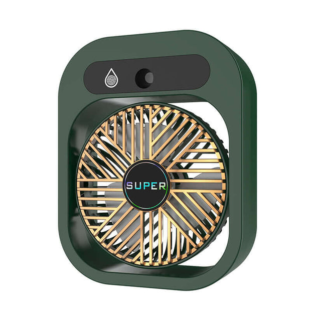 View details for Air Conditioning Fan Desk Misting Fan Air Cooler Cooling USB Rechargeable Humidifier Portable Spray Fan With 3 Wind Speeds Mist Fan For Home Air Conditioning Fan Desk Misting Fan Air Cooler Cooling USB Rechargeable Humidifier Portable Spr