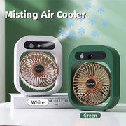 View details for Air Conditioning Fan Desk Misting Fan Air Cooler Cooling USB Rechargeable Humidifier Portable Spray Fan With 3 Wind Speeds Mist Fan For Home Air Conditioning Fan Desk Misting Fan Air Cooler Cooling USB Rechargeable Humidifier Portable Spr