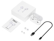 Bluetooth headset 5.0 true wireless black technology